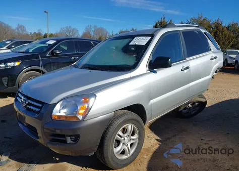 2006 Kia Sportage Ex V6/Lx V6 из США, поврежденный, VIN KNDJF723367140207